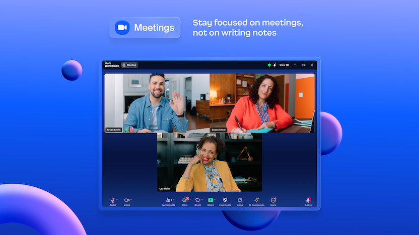 Zoom Workplace header